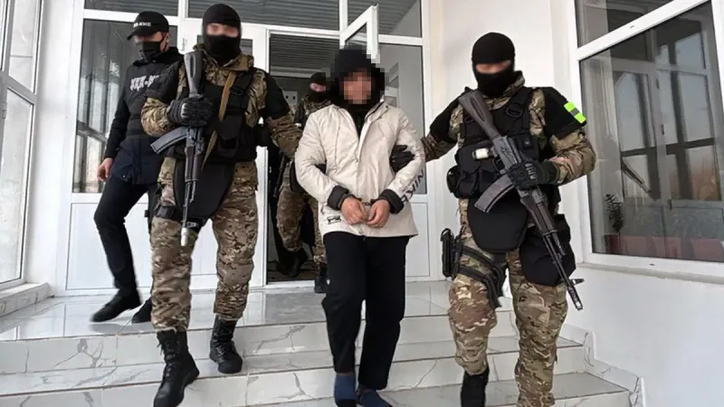 Задержание подозреваемого в пропаганде терроризма