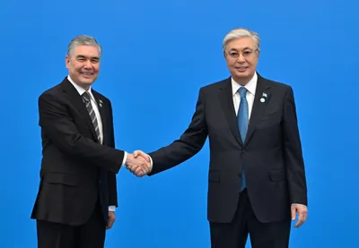 Токаев и Бердымухамедов