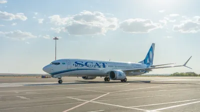 самолет, авиакомпания, SCAT, авиарейс