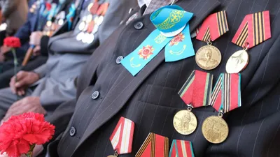 Ветераны, медали, День Победы