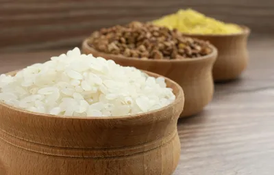 продукты питания, рис, гречка