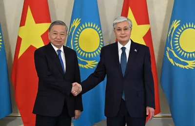 Касым-Жомарт Токаев, То Лам, Казахстан, Вьетнам, Акорда