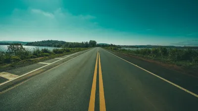 Дорога, дорожная разметка