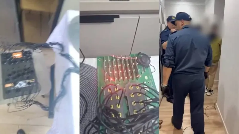SIM-box, Кокшетау, полиция