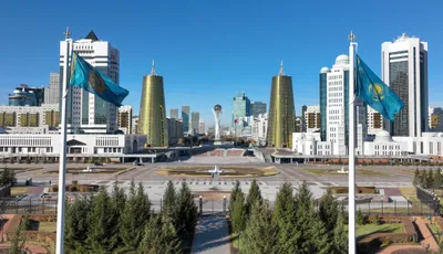 Астана, виды города Астаны, достопримечательности Астаны, столица, пейзаж Астаны, виды Астаны