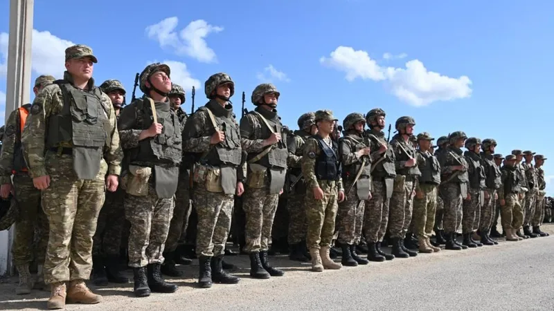Военнослужащие РК