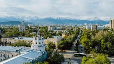 Алматы, виды Алматы, город Алматы, виды города Алматы, пейзаж Алматы, панорама Алматы, достопримечательности Алматы, достопримечательности города Алматы, туризм в Алматы