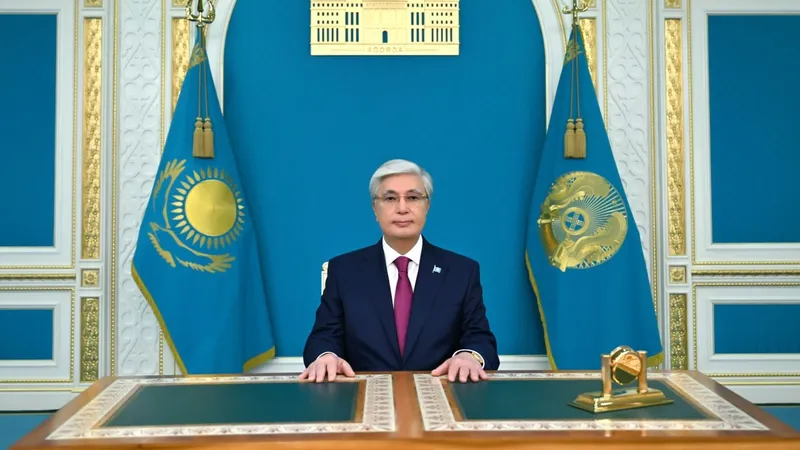 президент Казахстан Касым-Жомарт Токаев