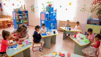 детский сад, дети