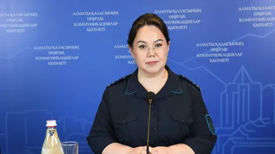 официальный представитель ДП города Алматы Салтанат Азирбек