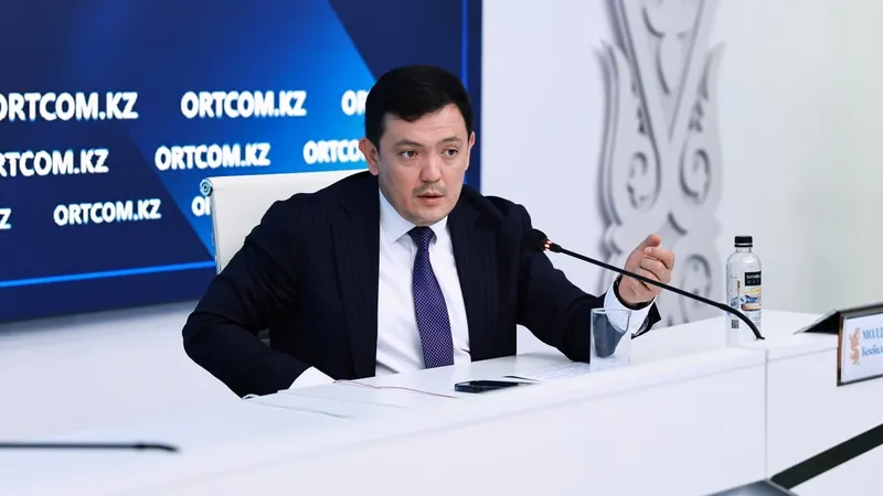 вице-министр юстиции Бекболат Молдабеков