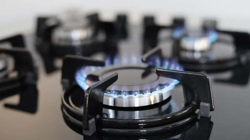 Газовая плита, газовые плиты, конфорки, газ, подача газа, отключение газа