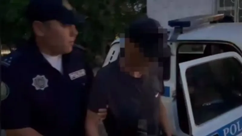 мужчина, задержание, полиция