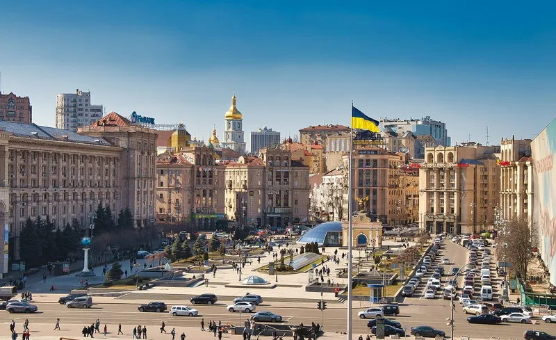 столица, Украина, город