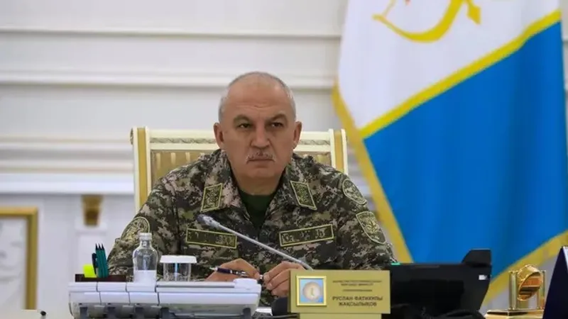 первый заместитель секретаря Совета безопасности РК Руслан Жаксылыков