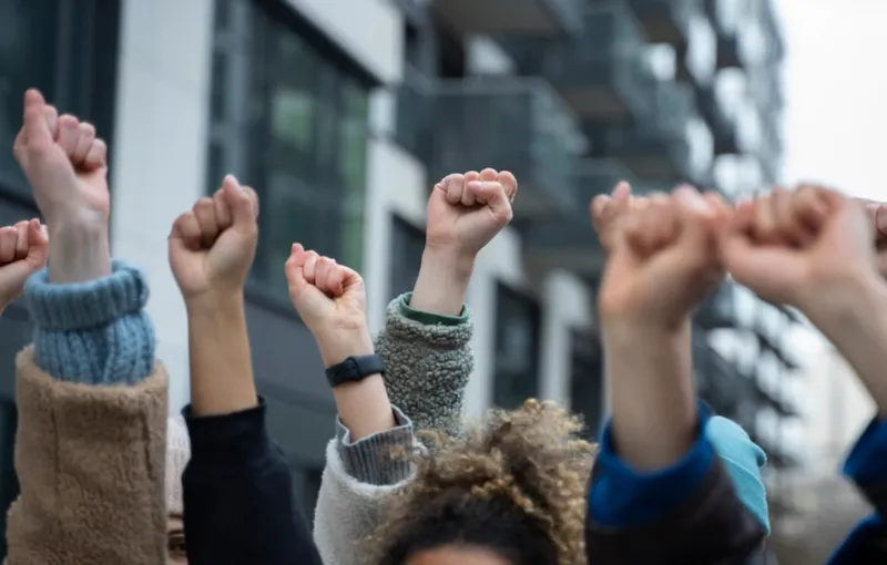 митинг, забастовка