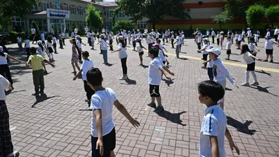 летний отдых, школьники