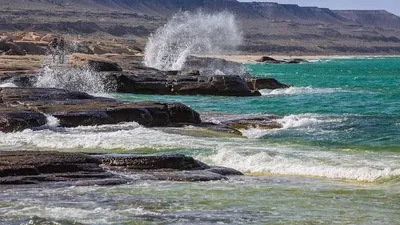 Каспийское море, побережье