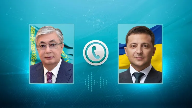 Токаев и Зеленский