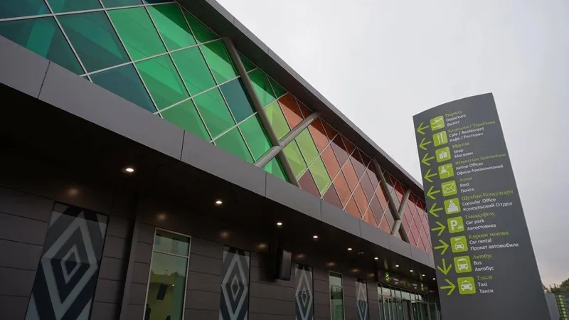 Аэропорт в Душанбе