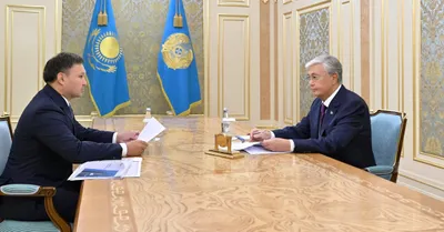 Касым-Жомарт Токаев и Асхат Хасенов