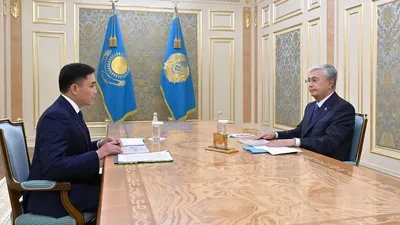 Касым-Жомарт Токаев и Габит Сыздыкбеков