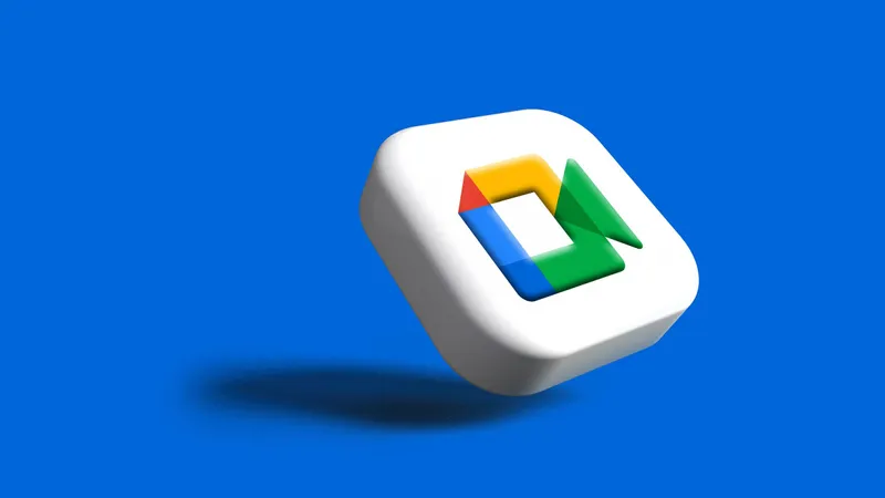 Знак Google Meet