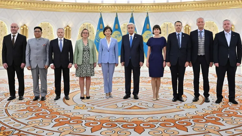 вручение верительных грамот