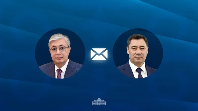 Касым-Жомарт Токаев и Садыр Жапаров