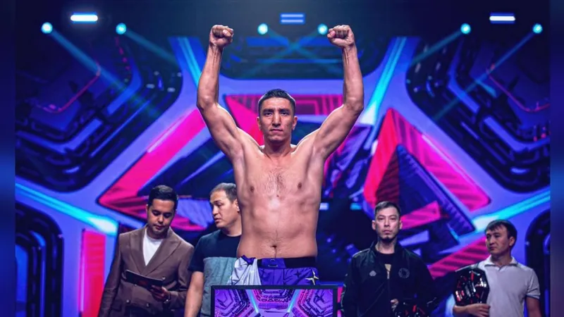 Айбек Ерметов, полицейский, боец MMA