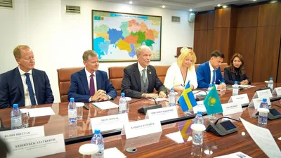 чрезвычайный посол Швеции в РК