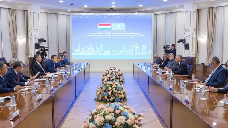Казахстан, Венгрия, переговоры