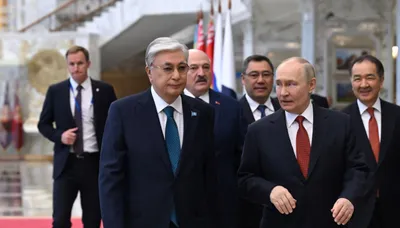Касым-Жомарт Токаев и Владимир Путин