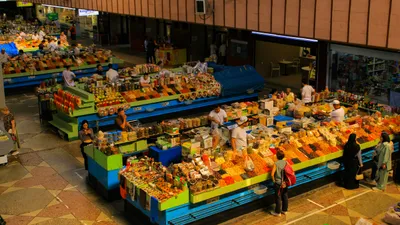 Базар, рынок, торговля, продукты питания