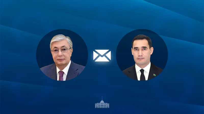 Касым-Жомарт Токаев и Сердар Бердымухамедов