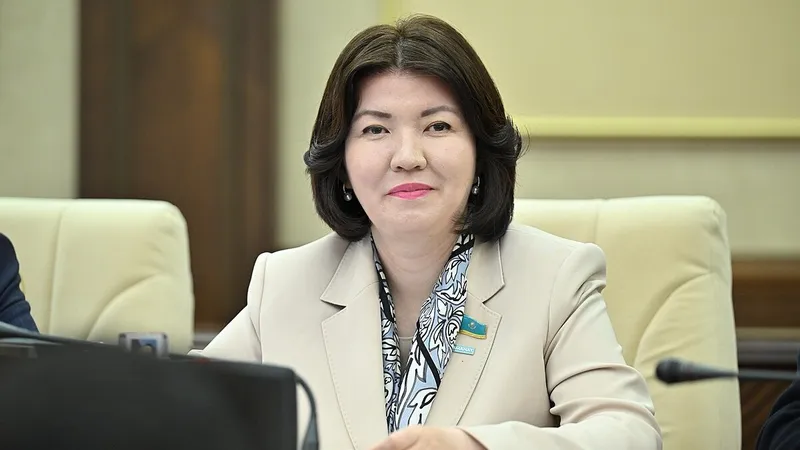министр просвещения Казахстана Жулдыз Сулейменова
