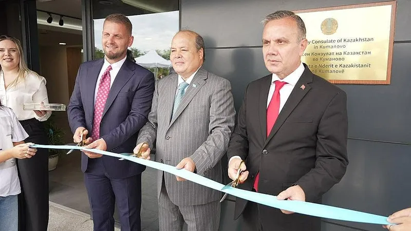 Северная Македония, открытие дипмиссии