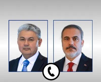 Ермек Кошербаев и Хакан Фидан
