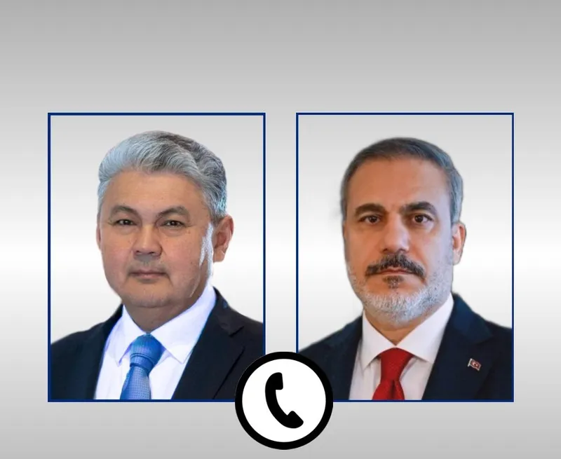Ермек Кошербаев и Хакан Фидан