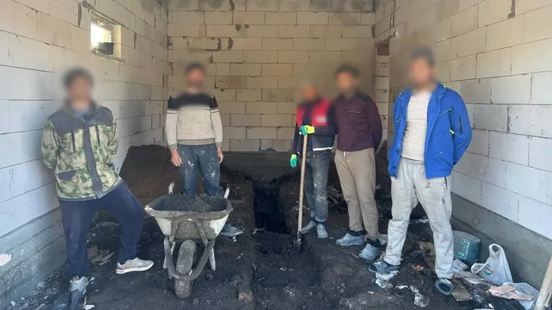 мигранты, рабочие, нелегалы