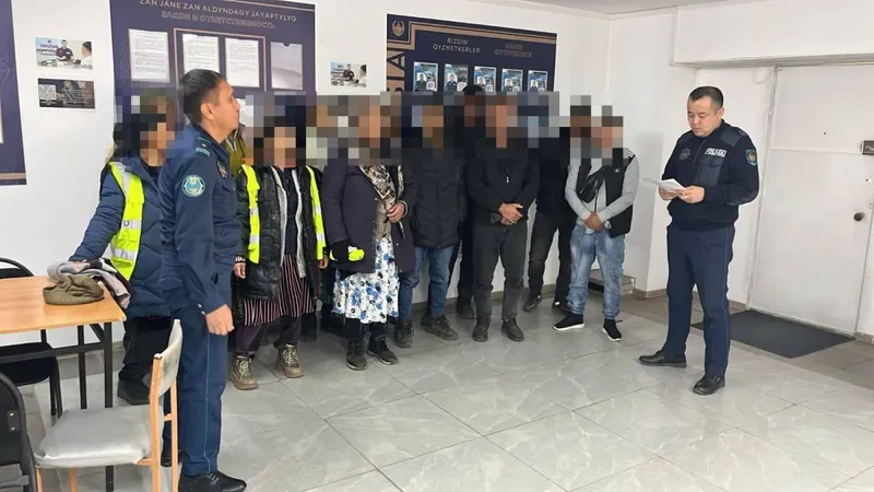 полиция, мигранты, нелегалы