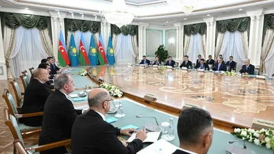 Астана, Ильхам Алиев