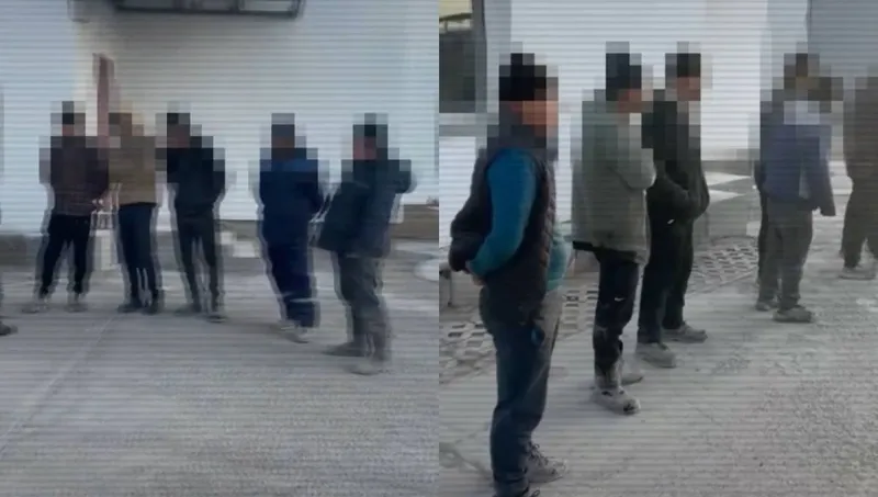 Нелегальные мигранты, задержание нелегальных мигрантов