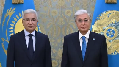 Касым-Жомарт Токаев и Имангали Тасмагамбетов