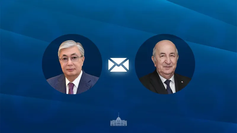 Касым-Жомарт Токаев и Абдельмаджид Теббун