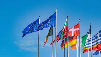 объединение,  государственные флаги