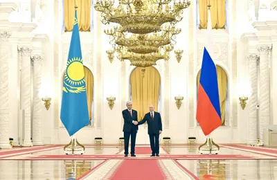 Касым-Жомарт Токаев и Владимир Путин