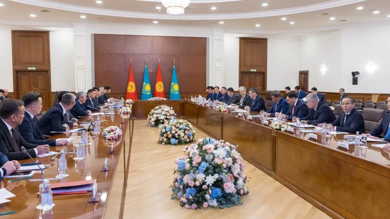 межправительственная встреча, Кыргызстан, Казахстан
