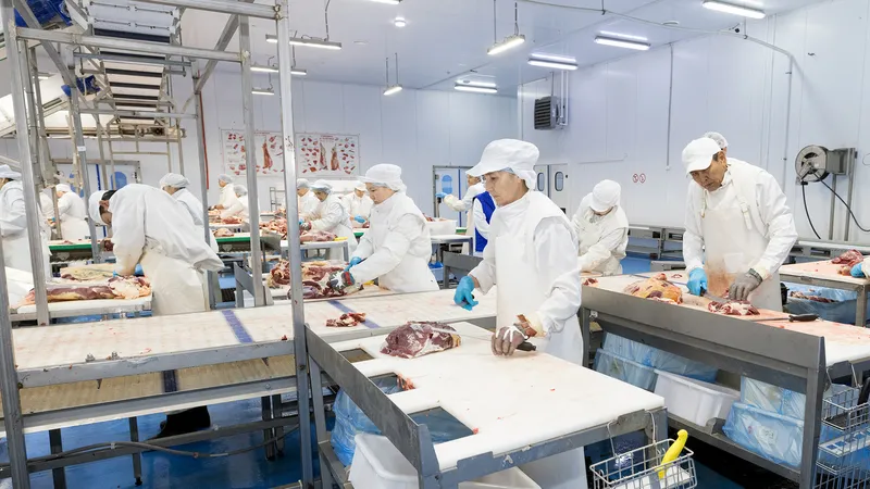 Мясной цех, мясо, разделка мяса, цены на мясо, мясная продукция, стоимость мяса, мясной отдел