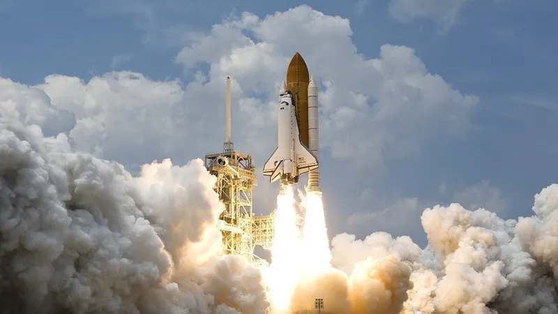 Запуск ракеты